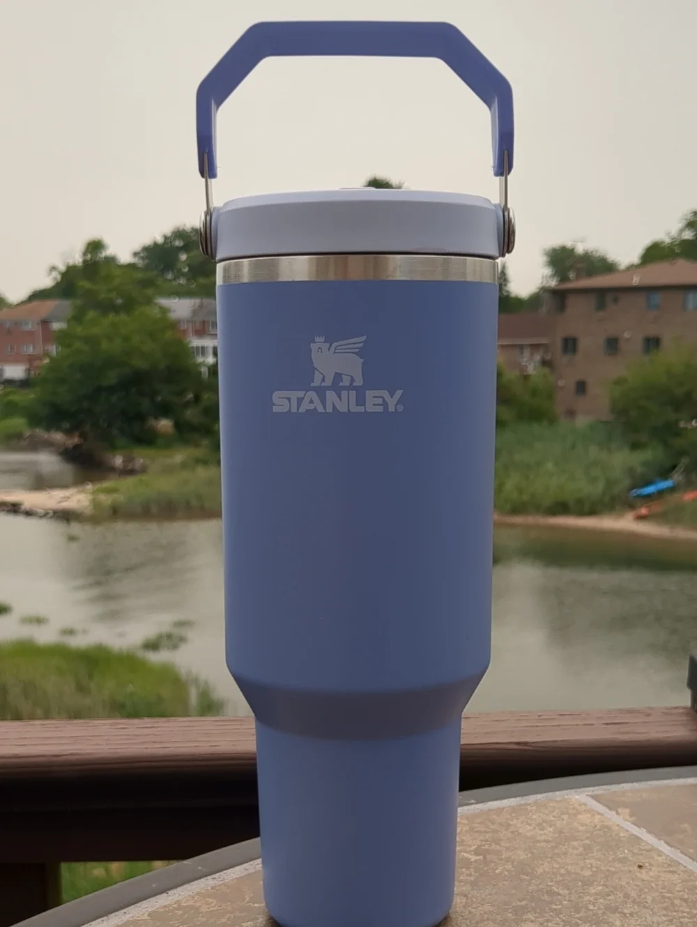 Stanley 40oz.Ice Flo Flip Straw Tumbler Periwinkle - Picture 2 of 15
